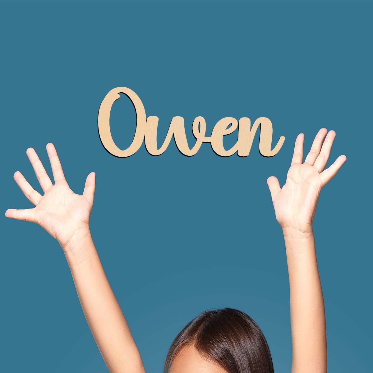 Home Decor Examples - 1 x langlebiges Owen-Beispiel, anpassbarer Text,