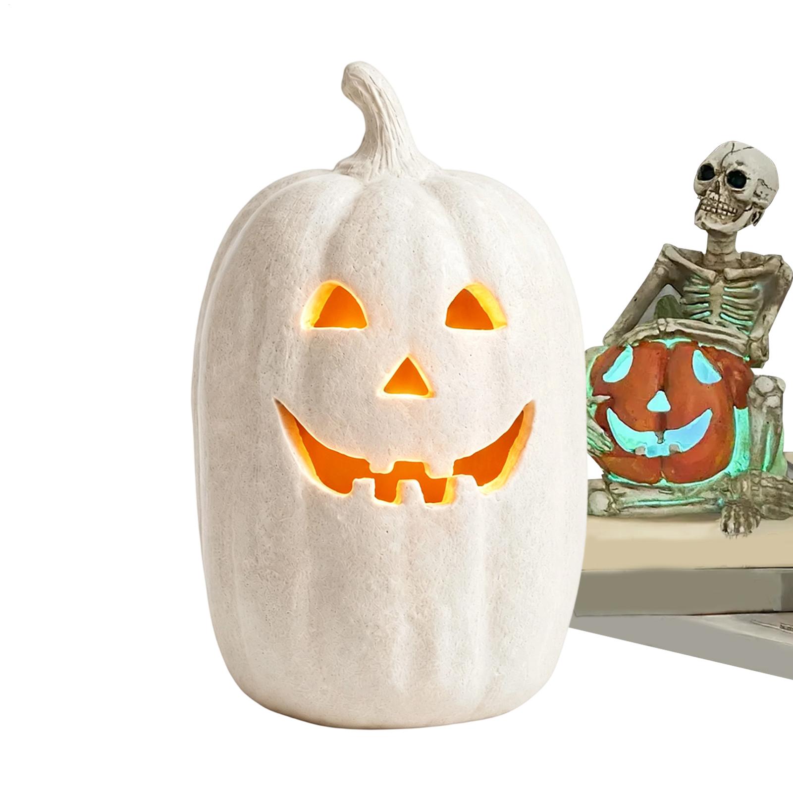 Home Decor Resin - Halloween-Kürbisse zum Basteln, handgefertigtes Kürbis-Tischdeko aus