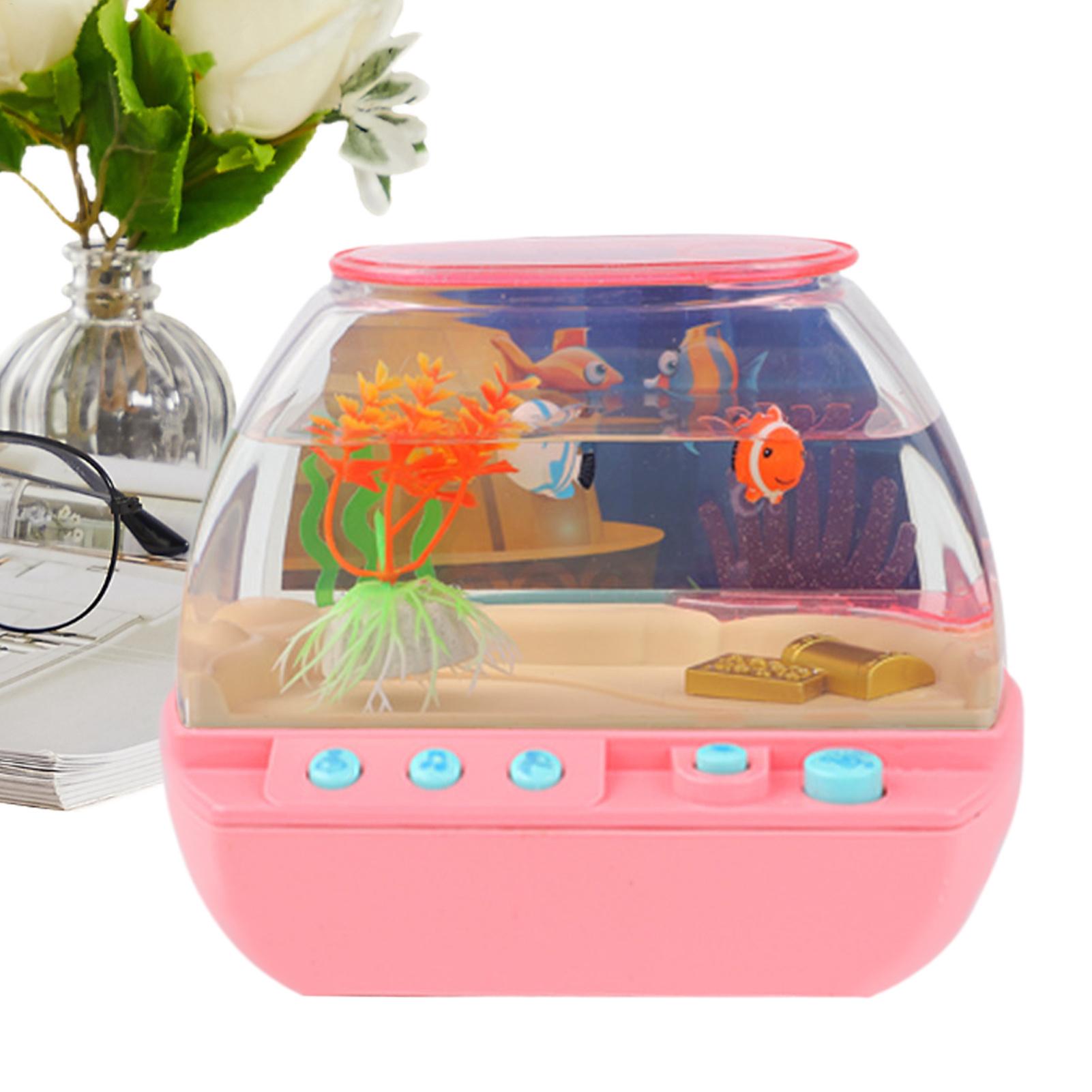 Home Decor Light - Spielzeug-Aquarium als Heimdekoration mit Musik und
