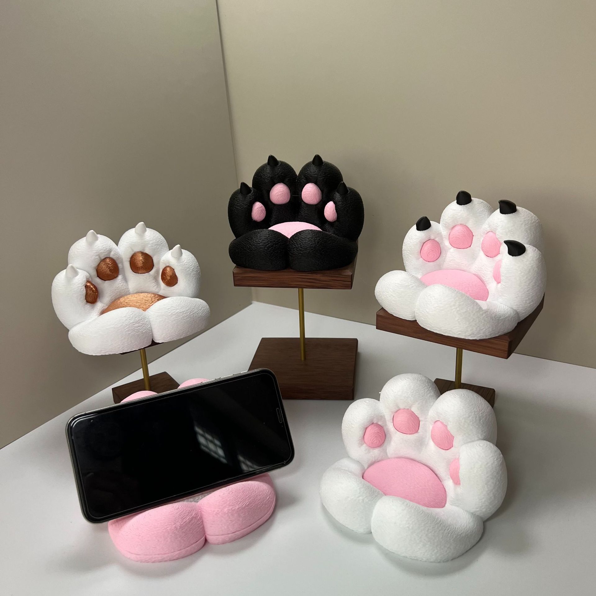 Home Decor Cat - Niedliche Schreibtischdekoration in Form einer Katzenpfote,