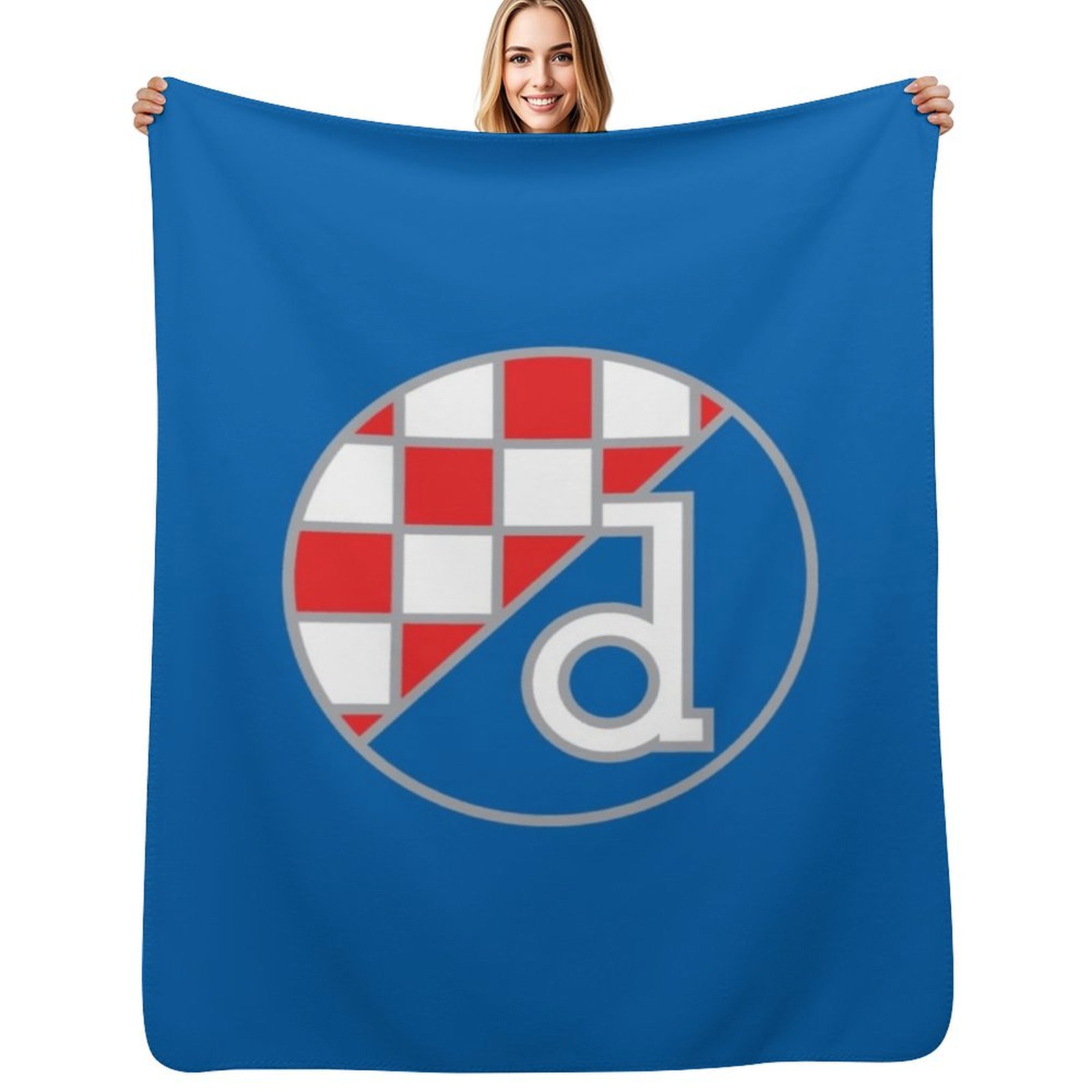 Home Decor Zagreb - Dinamo Zagreb Football Club Überwurfdecke, gemütliche