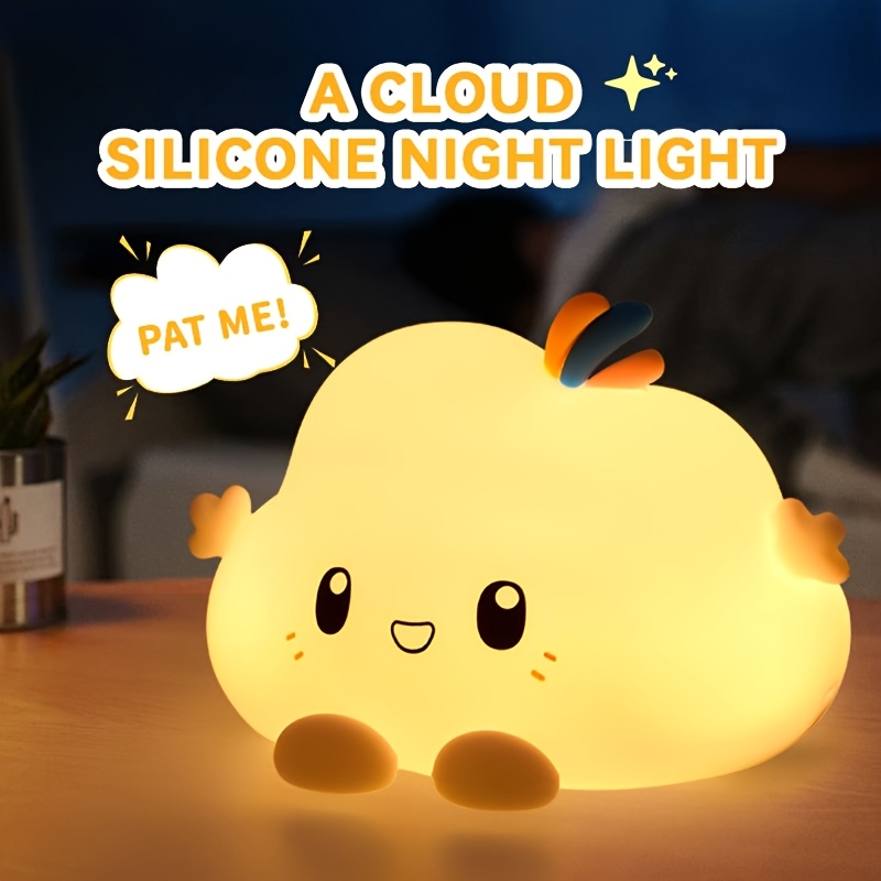 Home Decor Light - Wolken-Nachtlicht, Touch-Control-Dimmung, Aufladen und Timing, für