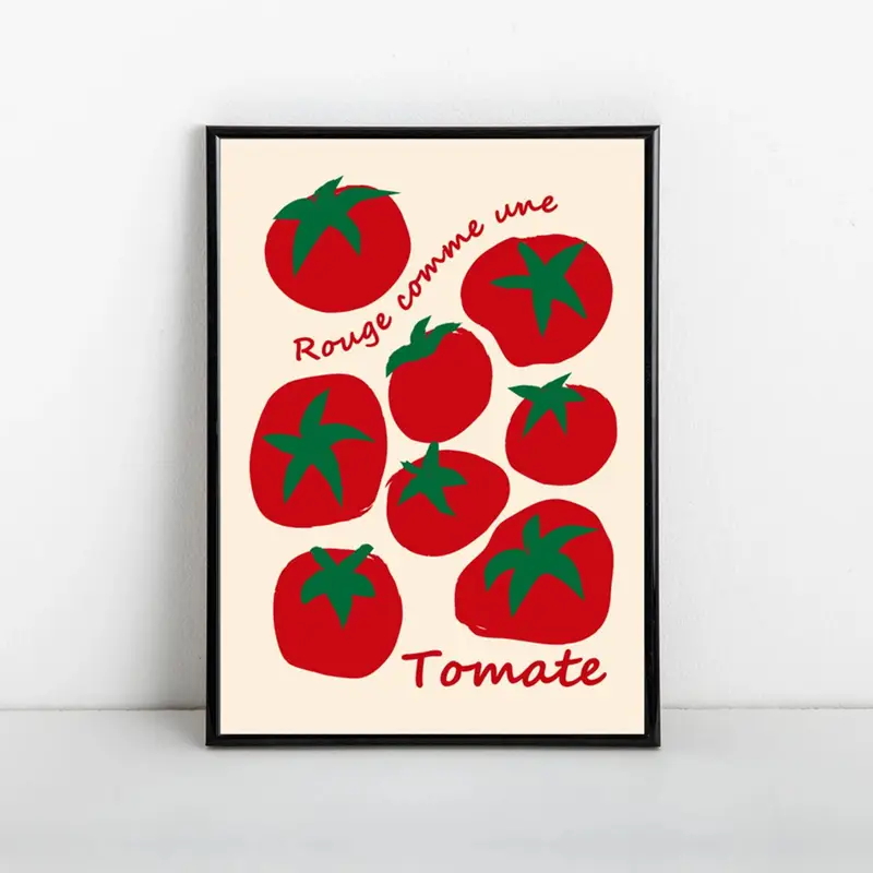 Moderne bunte rote Tomaten Wan – Home Decor On Wall Bewertung und Preis