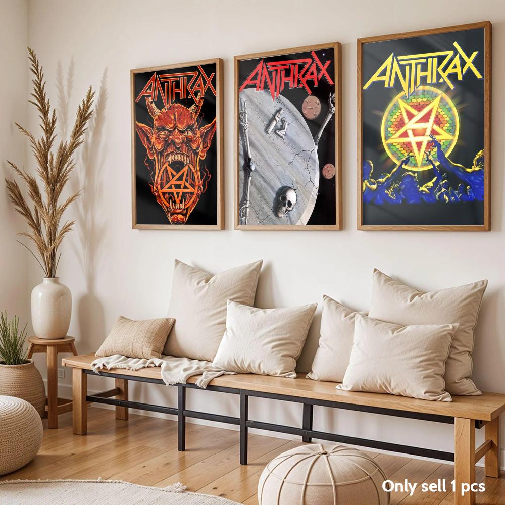 Heavy Metal A-Anthrax Band-Pos – Home Decor Living Room Ideas Bewertung und Preis