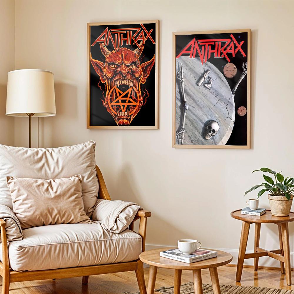 Heavy Metal A-Anthrax Band-Pos – Home Decor Living Room Ideas Bewertung und Preis