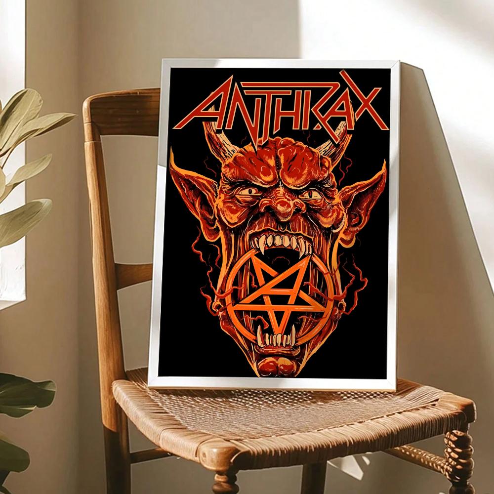 Heavy Metal A-Anthrax Band-Pos – Home Decor Living Room Ideas Bewertung und Preis