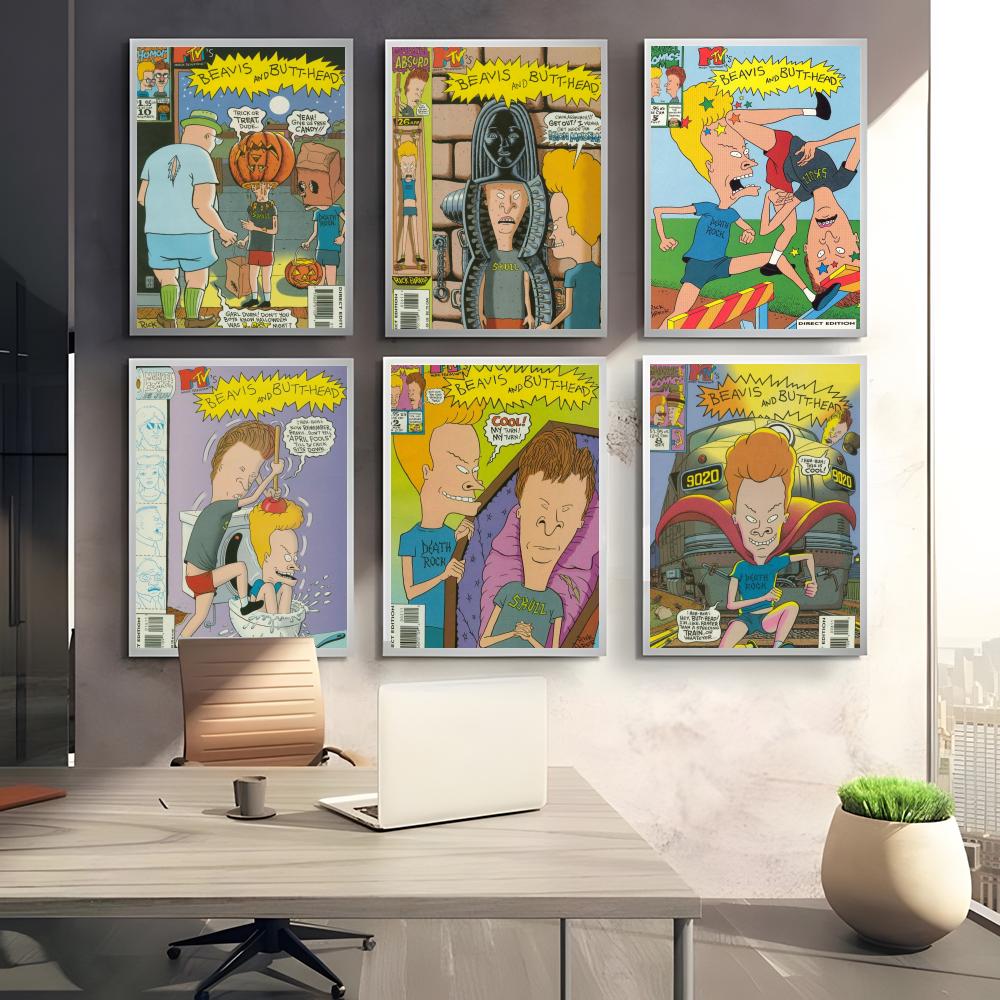 Anime B-Beavis und B-Butthead  – Home Decor Living Room Ideas Bewertung und Preis