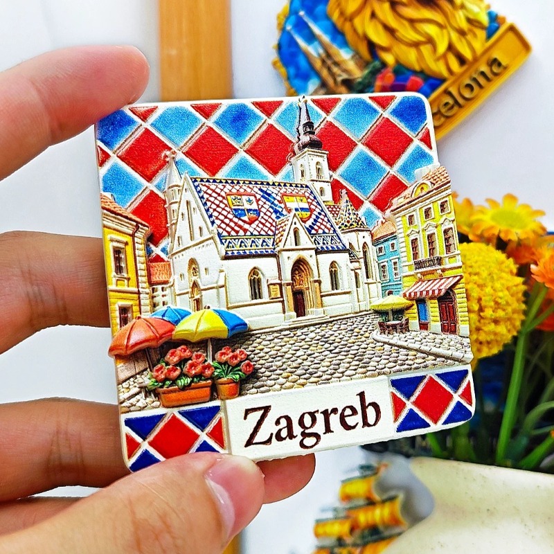 Kroatien Kühlschrankmagnete Re – Home Decor Zagreb Bewertung und Preis