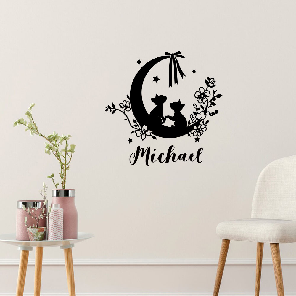 1 Stück bunter Wandaufkleber m – Home Decor Cat Bewertung und Preis