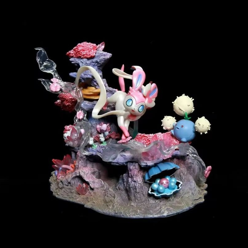 GK-Figur Sylveon Shroomish Cla – Home Decor Resin Bewertung und Preis