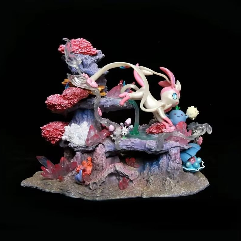 GK-Figur Sylveon Shroomish Cla – Home Decor Resin Bewertung und Preis