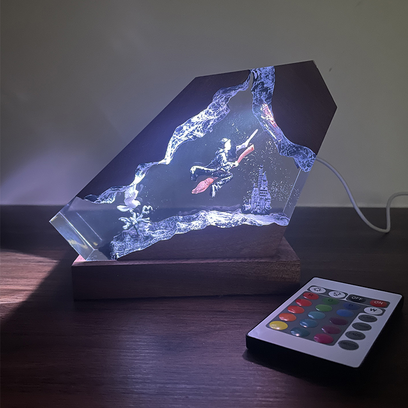 Holz-Harz-Epoxid-Lampe Zaubere – Home Decor Resin Bewertung und Preis