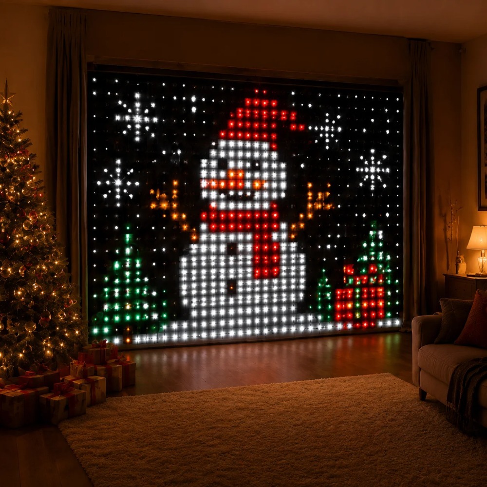 LED-Pixel-Lichtvorhang mit Blu – Home Decor Light Bewertung und Preis