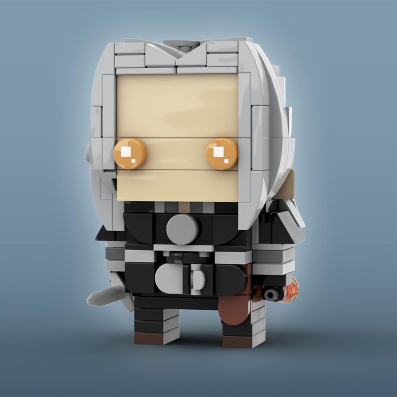 219-teiliges MOC Geralt Rivia  – Home Decor Netflix Bewertung und Preis