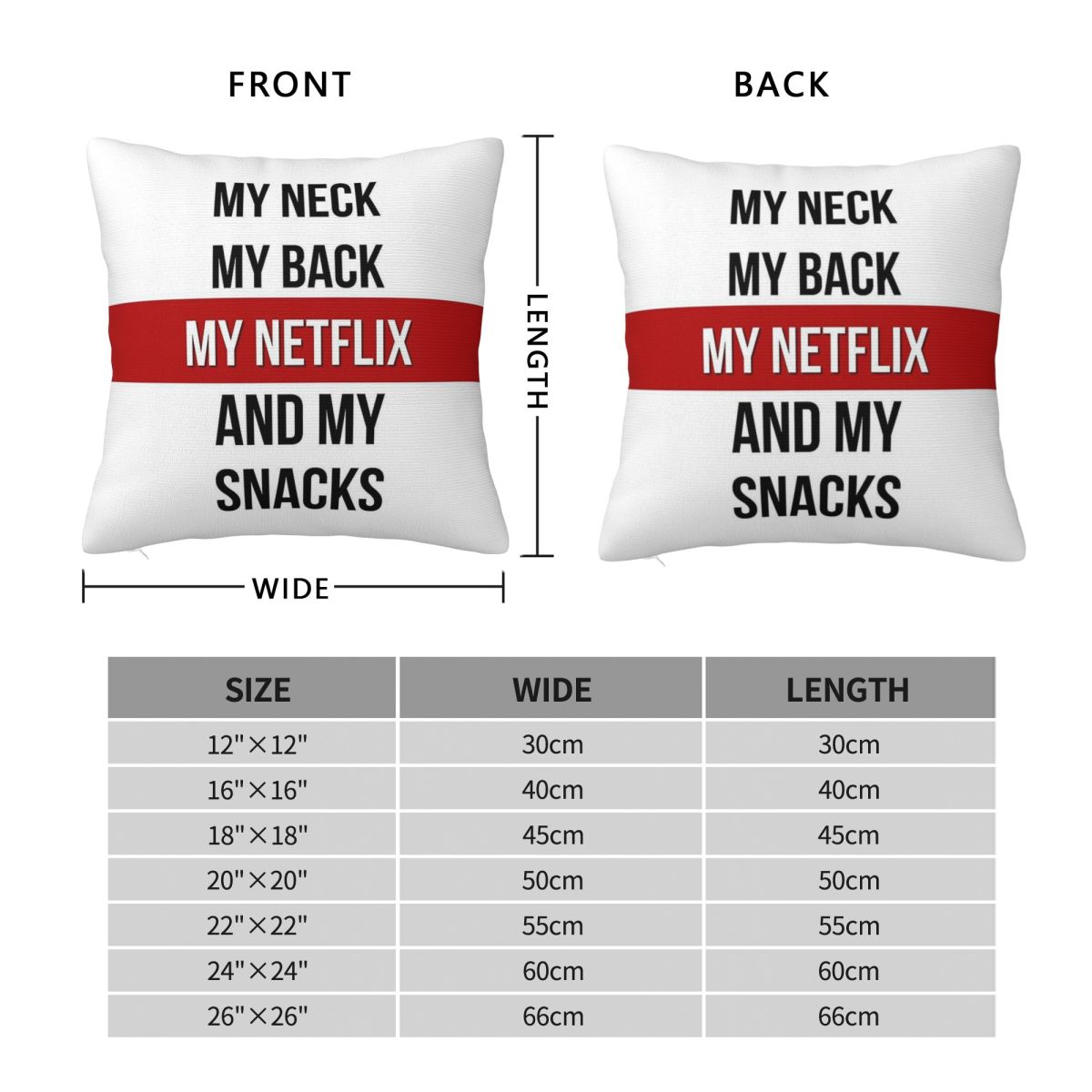 Mein Nacken mein Rücken mein N – Home Decor Netflix Bewertung und Preis