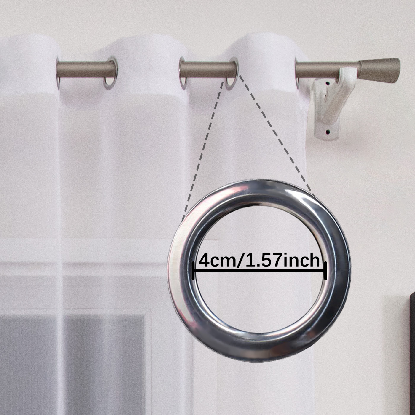 1 Stück Weißer Transparenter V – Home Decor Pt Bewertung und Preis