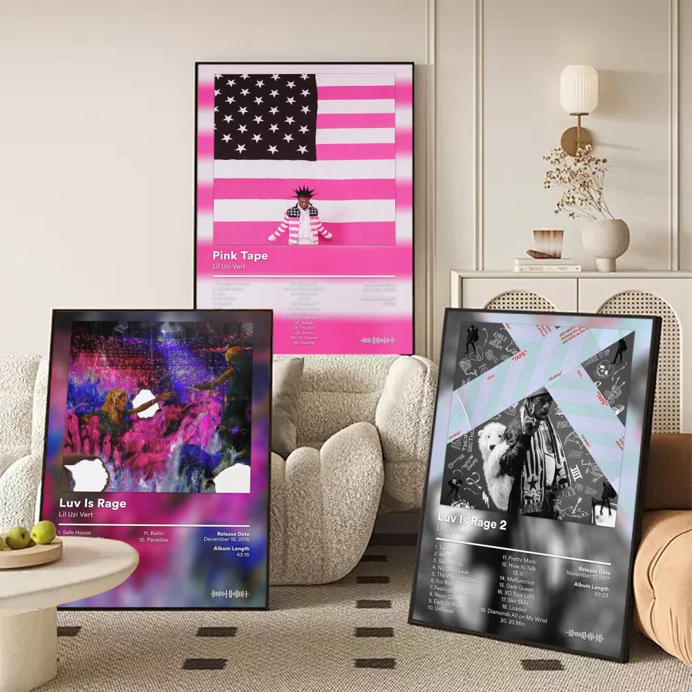 Lil U-Uzi V-Vert Album-Poster, – Home Decor Living Room Ideas Bewertung und Preis