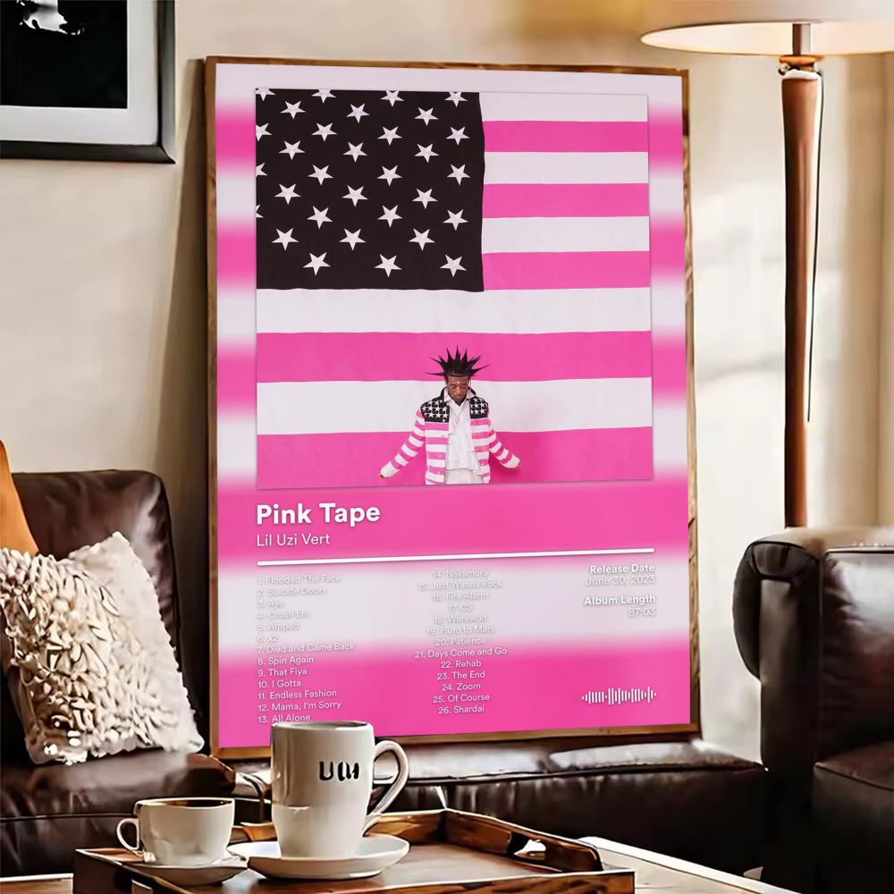 Lil U-Uzi V-Vert Album-Poster, – Home Decor Living Room Ideas Bewertung und Preis