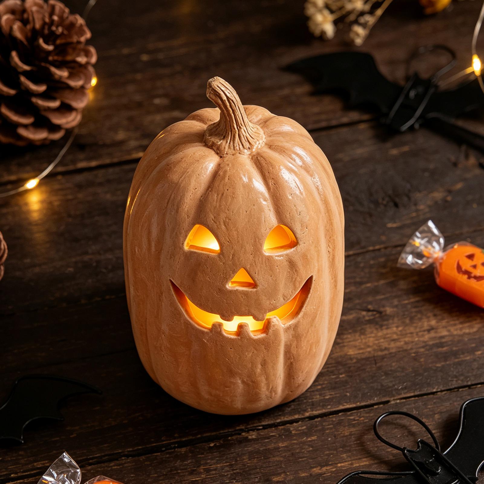 Halloween-Kürbisse zum Basteln – Home Decor Resin Bewertung und Preis