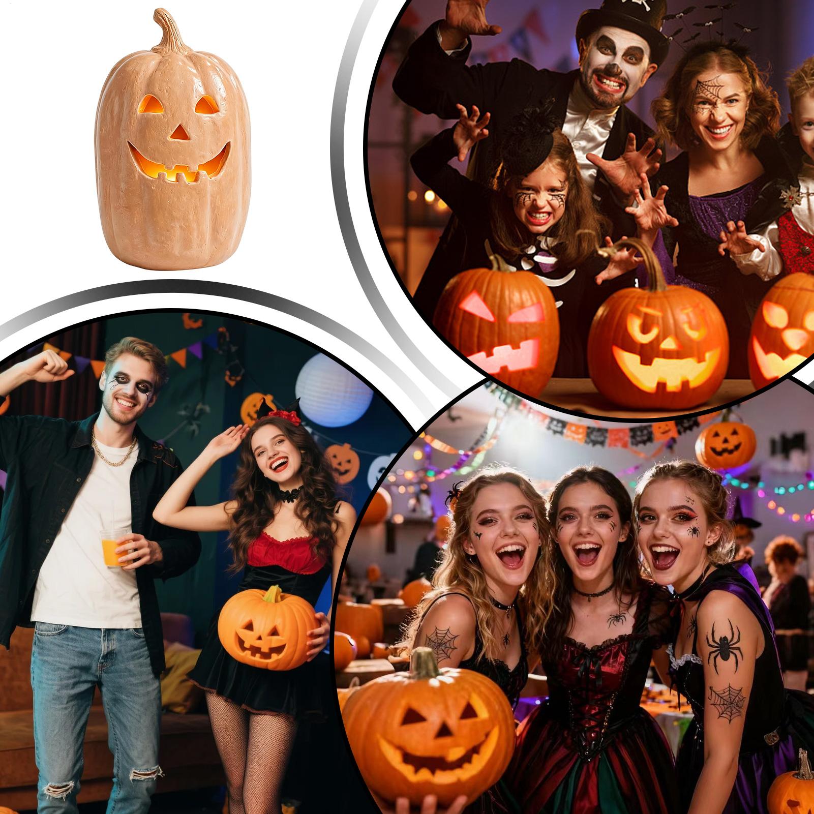 Halloween-Kürbisse zum Basteln – Home Decor Resin Bewertung und Preis