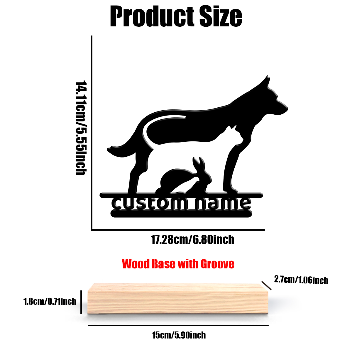 1 Stück Maßgefertigtes Hunde-, – Home Decor Cat Bewertung und Preis