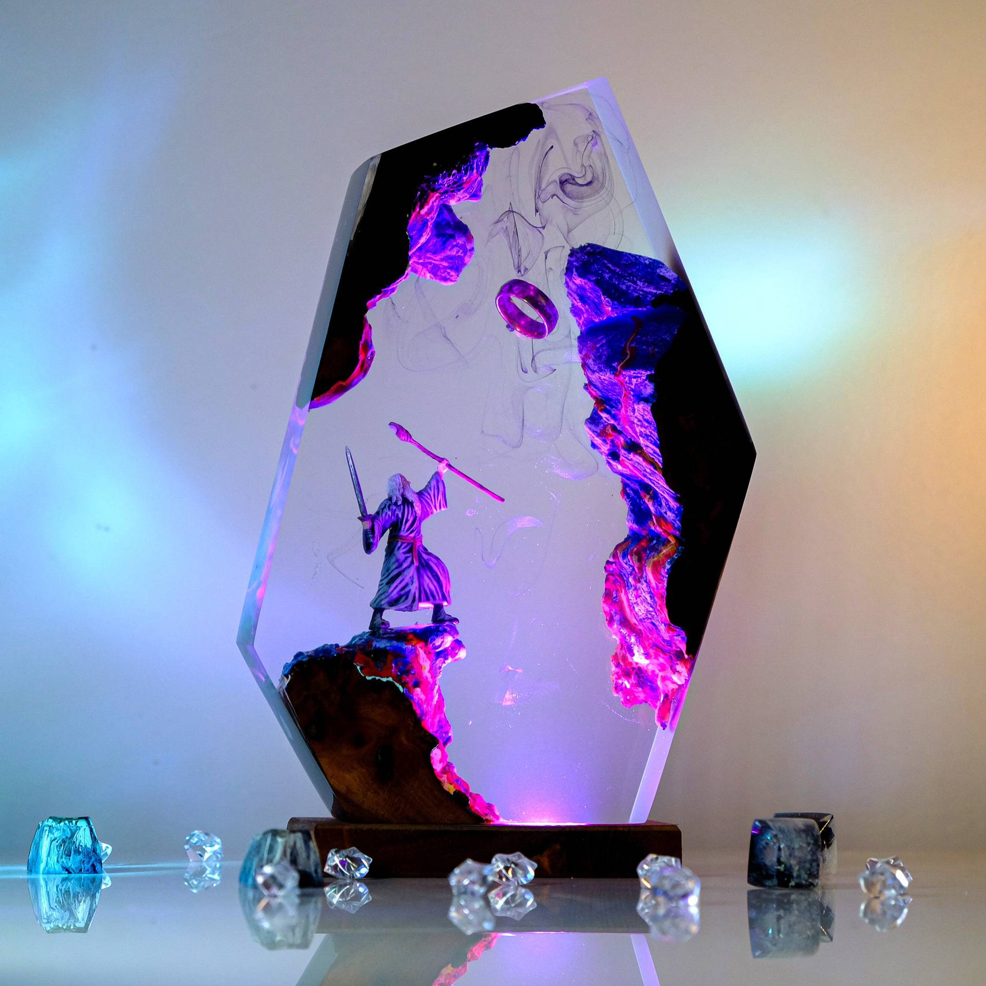 Film-Szenen-Figur Tischlampe a – Home Decor Resin Bewertung und Preis