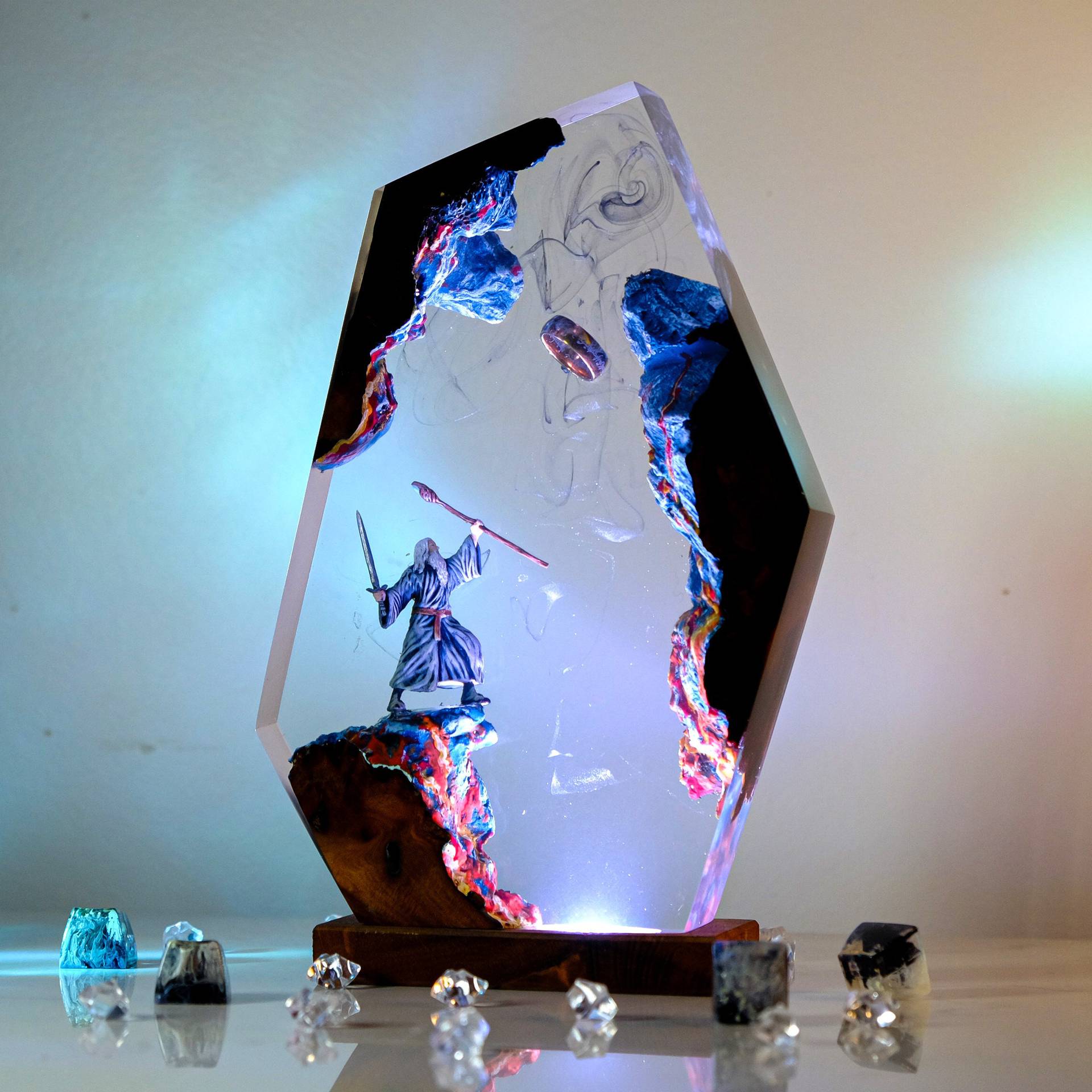 Film-Szenen-Figur Tischlampe a – Home Decor Resin Bewertung und Preis
