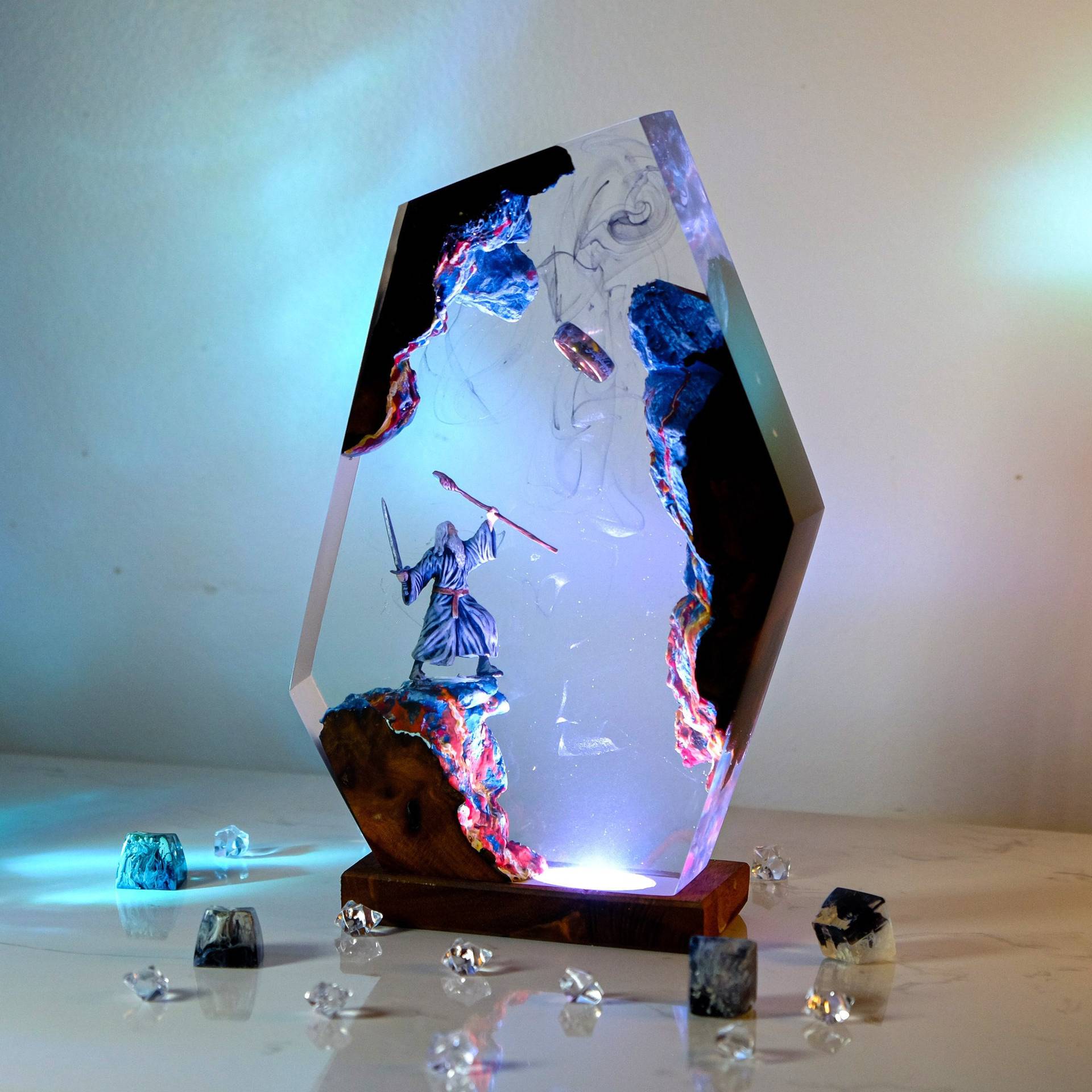 Film-Szenen-Figur Tischlampe a – Home Decor Resin Bewertung und Preis