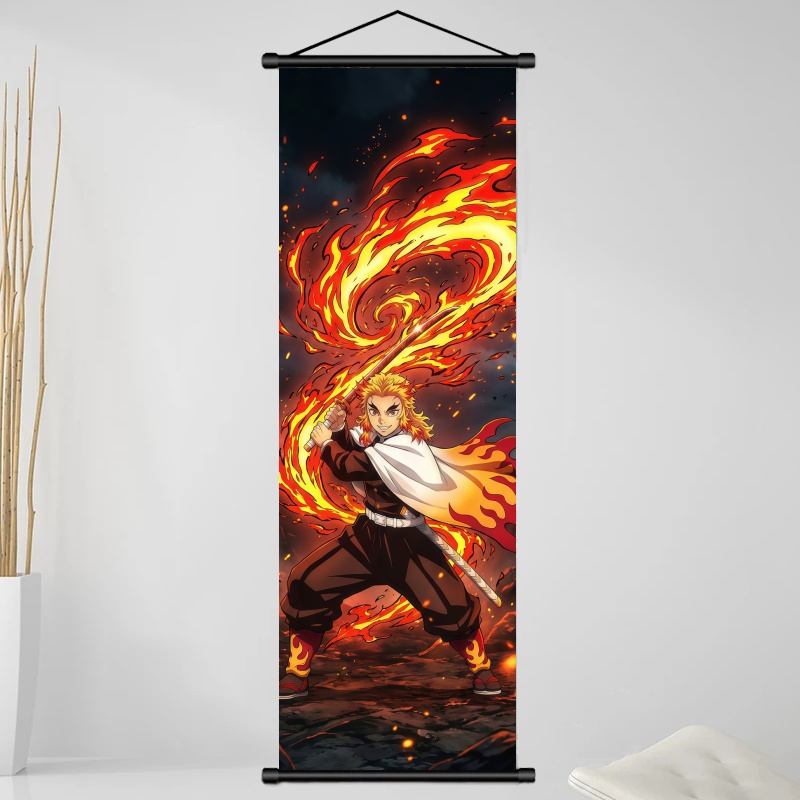 Demon Slayer Kyojuro Rengoku H – Home Decor On Wall Bewertung und Preis