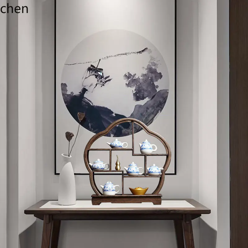 7.15-c13 Retro Zen Teeraum Bla – Home Decor Resin Bewertung und Preis