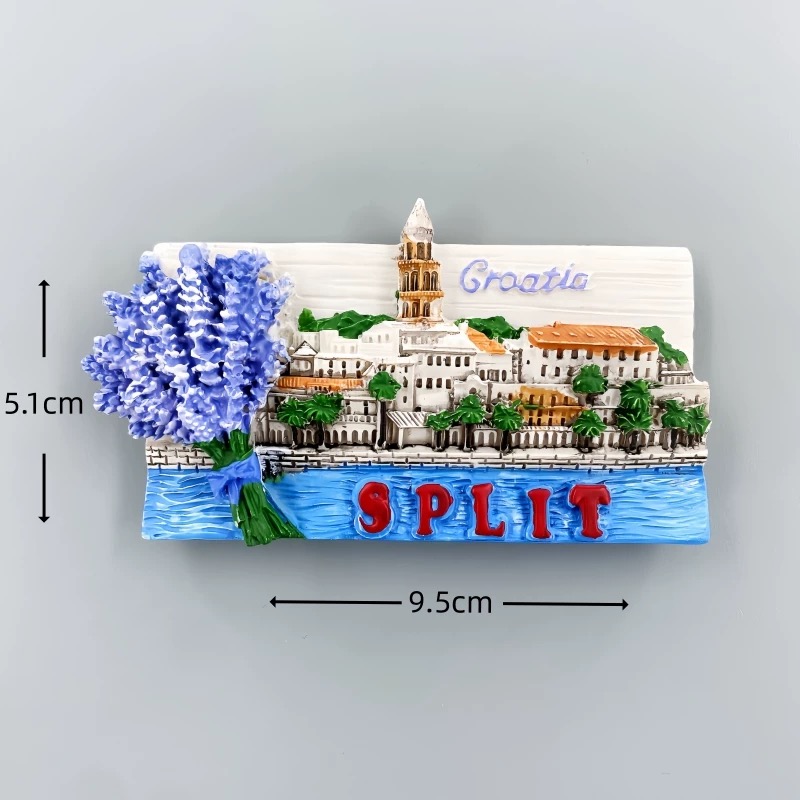 Kroatien 3D Harz-Kühlschrankma – Home Decor Zagreb Bewertung und Preis