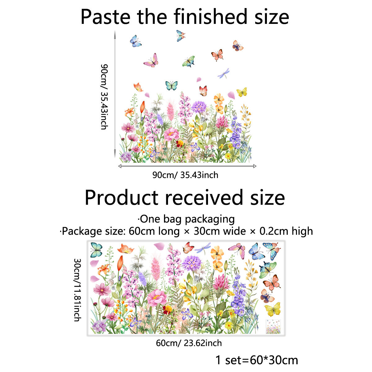 Aquarellfarbene Blumen, Schmet – Home Decor Window Blinds Bewertung und Preis