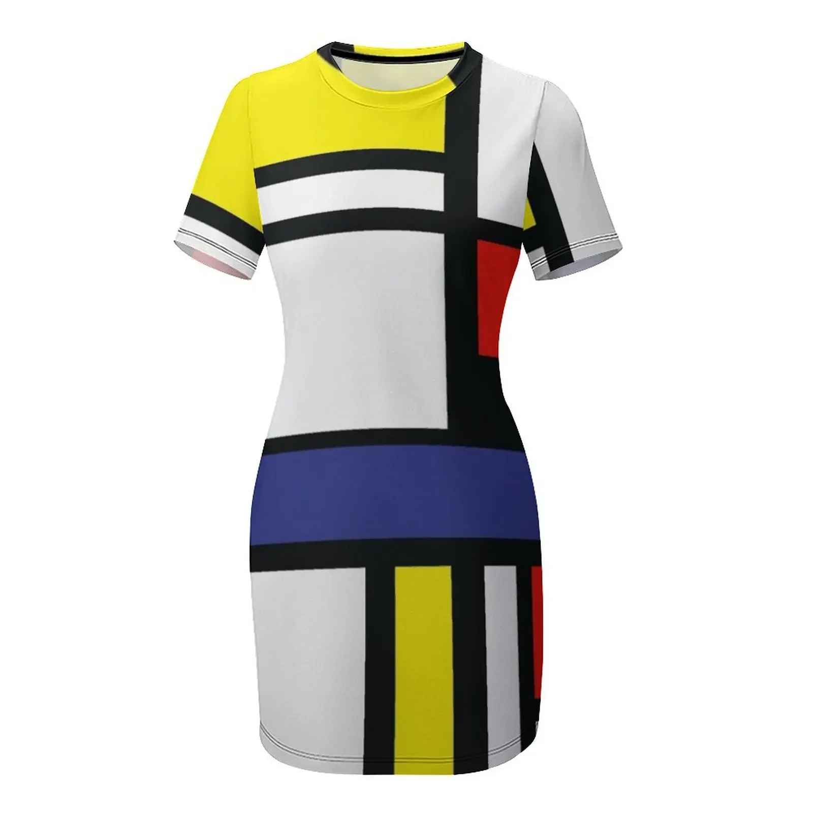 T-Shirt mit Mondrian-Farben-Mu – Home Decor Trend 2026 Bewertung und Preis