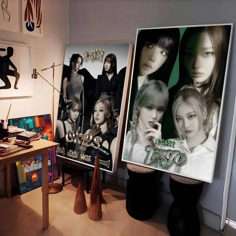 Girl Group Kpop A-Aespa Poster – Home Decor Living Room Ideas Bewertung und Preis