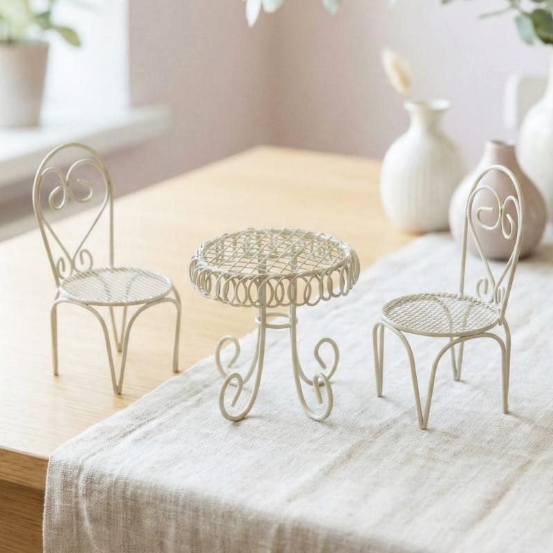 1/3-teiliges Puppenhaus-Garten – Home Decor Furniture Bewertung und Preis