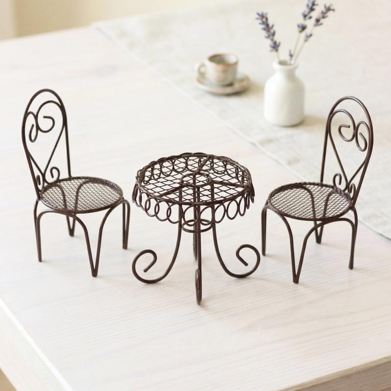 1/3-teiliges Puppenhaus-Garten – Home Decor Furniture Bewertung und Preis
