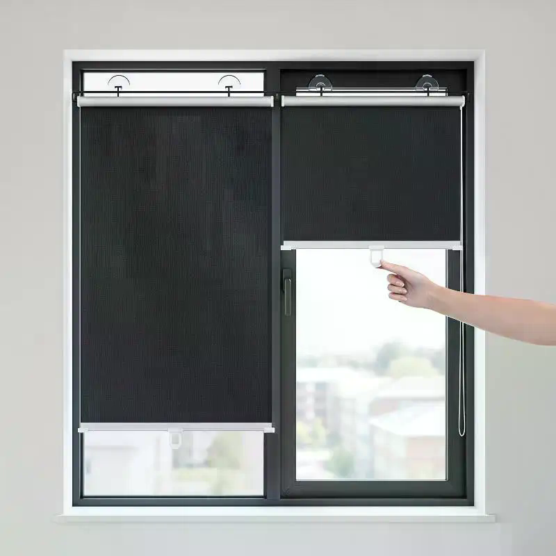 Bohrfreie Rollos, Verdunkelung – Home Decor Window Blinds Bewertung und Preis