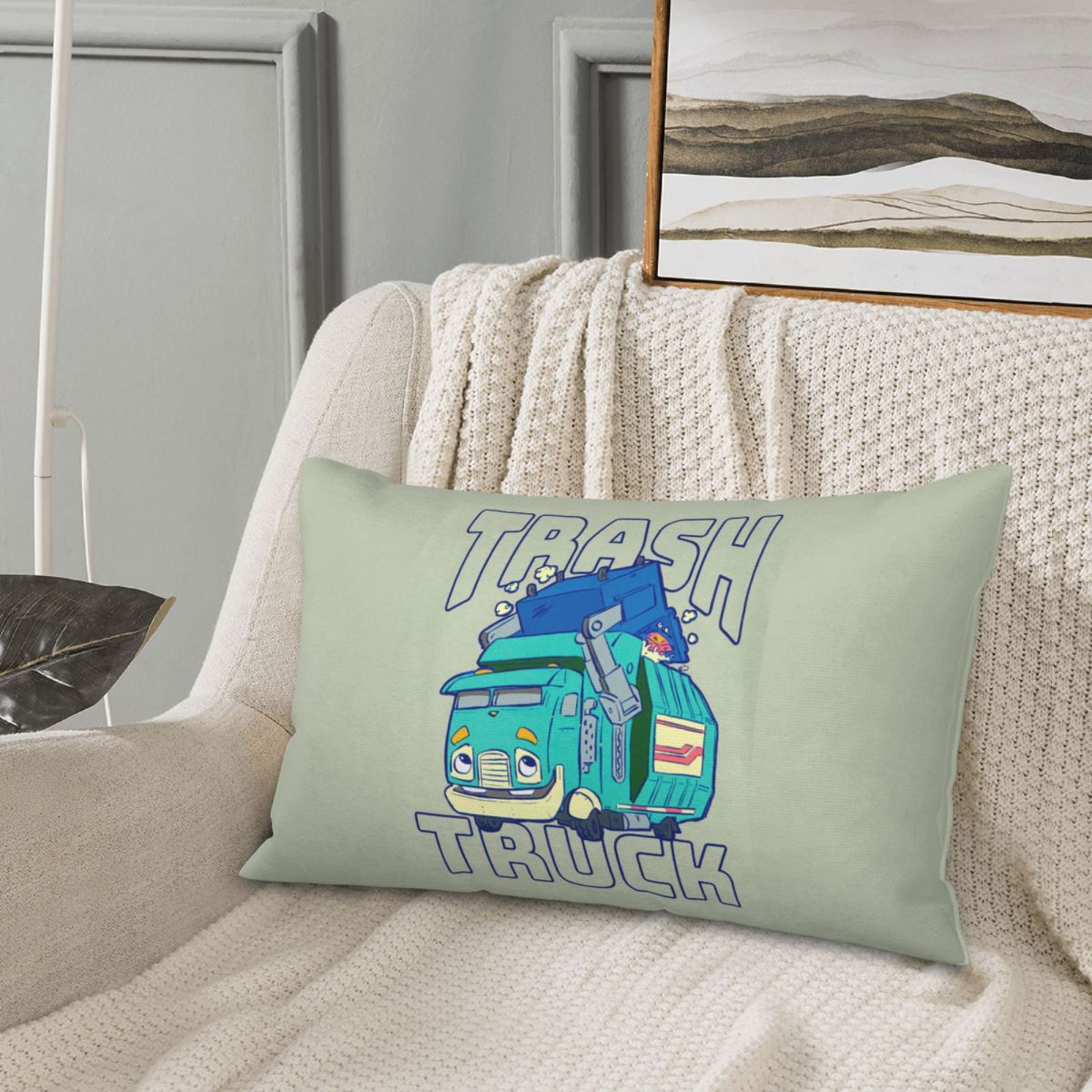 Müllwagen Cartoon Netflix Rech – Home Decor Netflix Bewertung und Preis