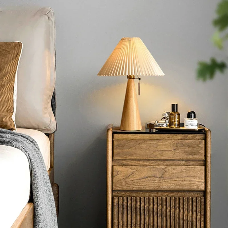 Retro-Plissee-Tischlampe, nord – Home Decor Light Bewertung und Preis