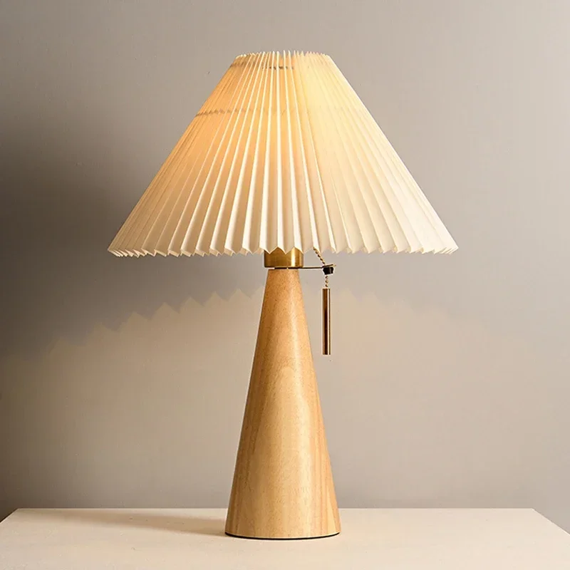 Retro-Plissee-Tischlampe, nord – Home Decor Light Bewertung und Preis