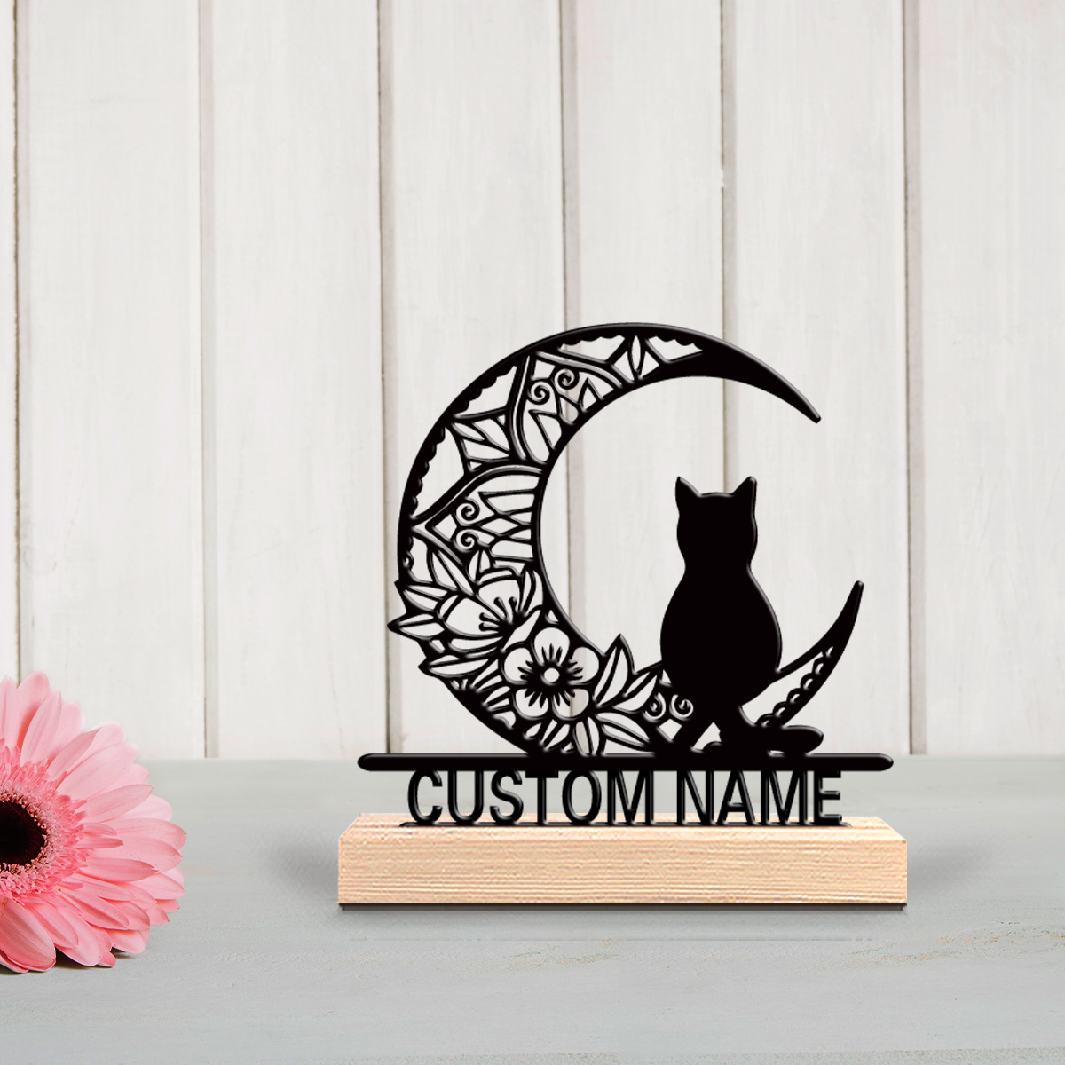 1 Stück Abstrakte Mondkatze Pe – Home Decor Cat Bewertung und Preis