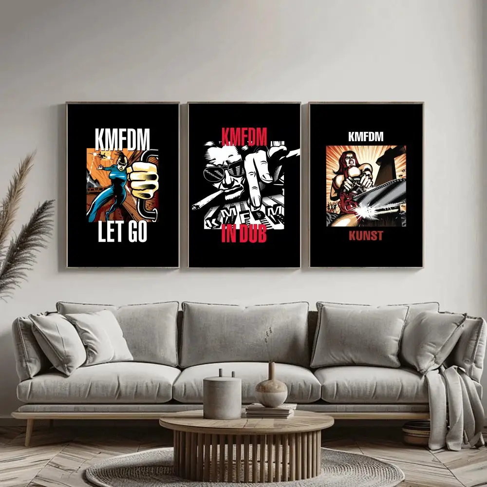 Lustiges, heißes K-Kmfdm-Band- – Home Decor Living Room Ideas Bewertung und Preis