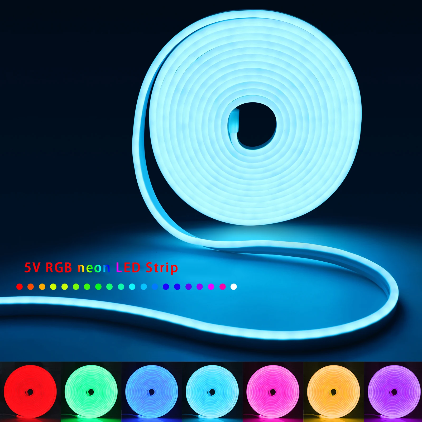 1-5 m RGB LED Neon Streifen Li – Home Decor Light Bewertung und Preis